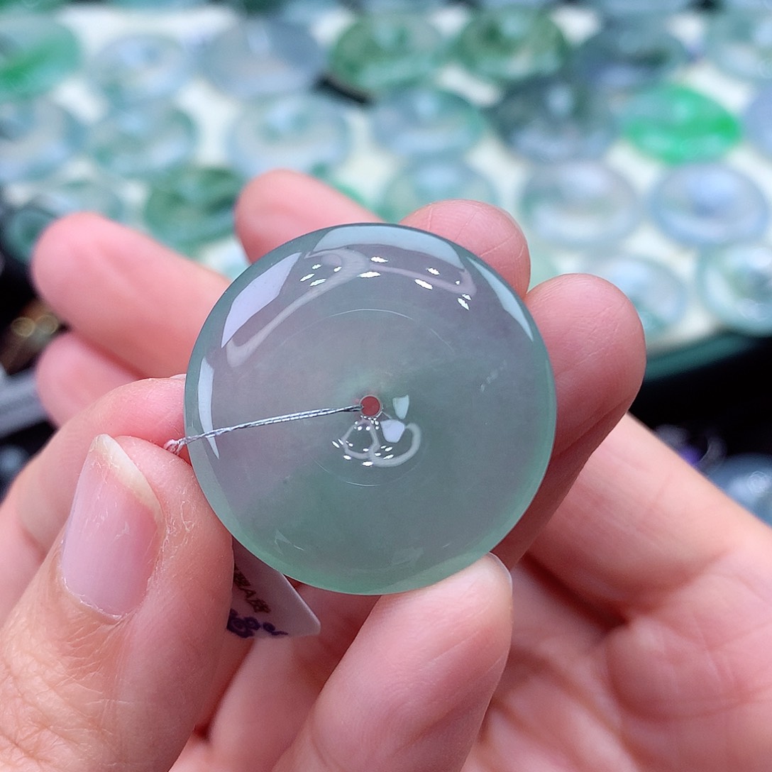 颈饰未镶嵌翡翠编号107-尺寸26/5.4