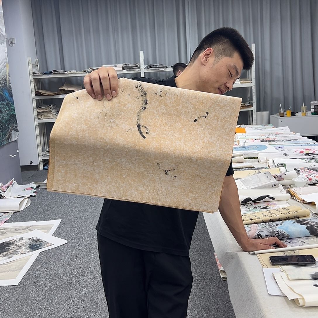 国画纯手绘字画宣纸