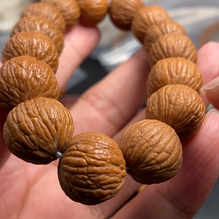 猴头核桃吊坠今天