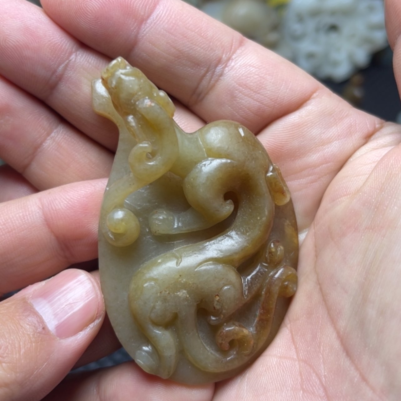 【闪购商品】和田玉（糖玉）挂件未镶嵌