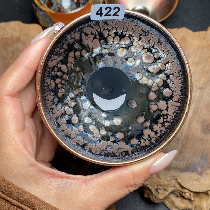 茶盏建窑建盏主人杯422微瑕