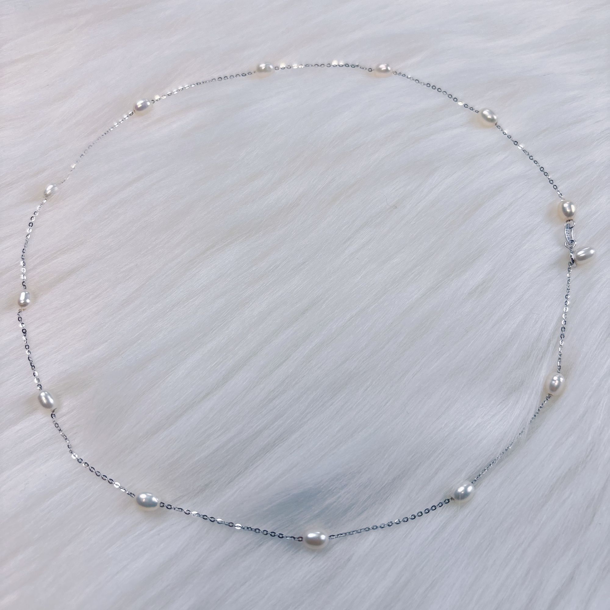 【珍辉珠宝】满天星 s925银 淡水珍珠 4-5mm