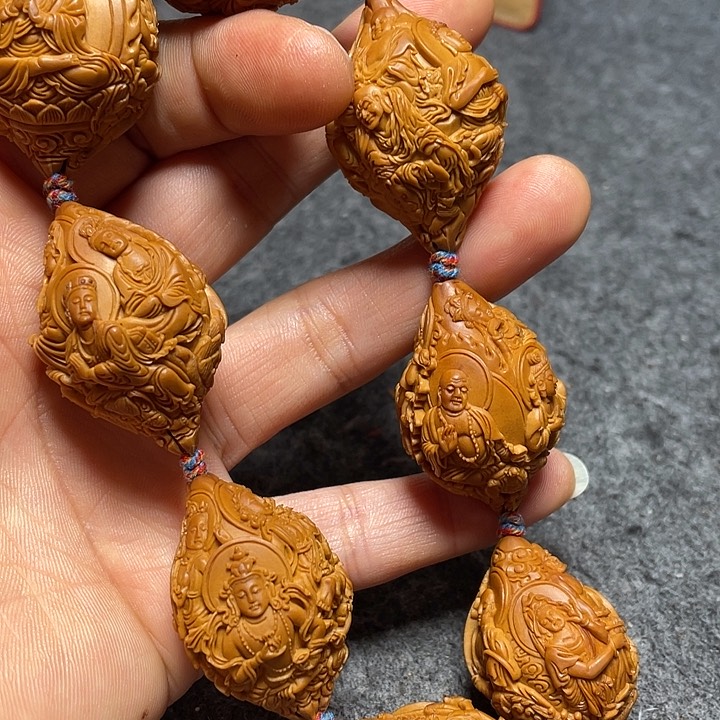 橄榄核手串/手链柳***琴诸天神佛