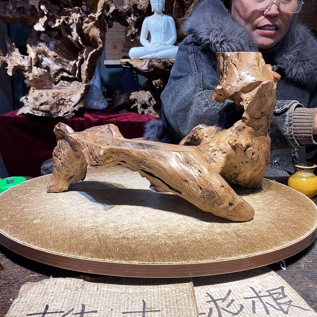 用***7357。株木随行根艺