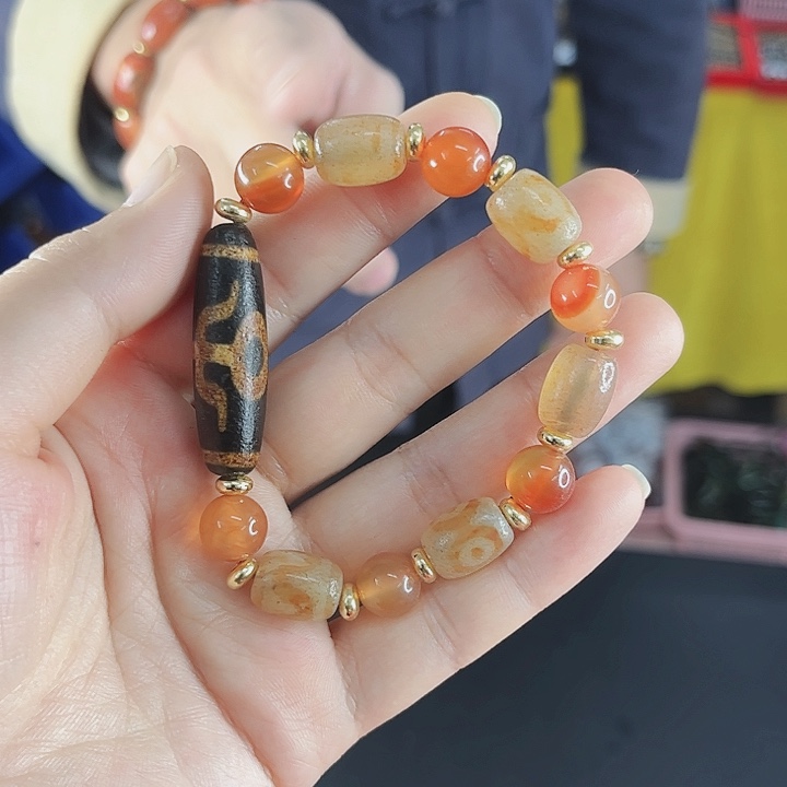 玛瑙手链未镶嵌丅13贵贵手串