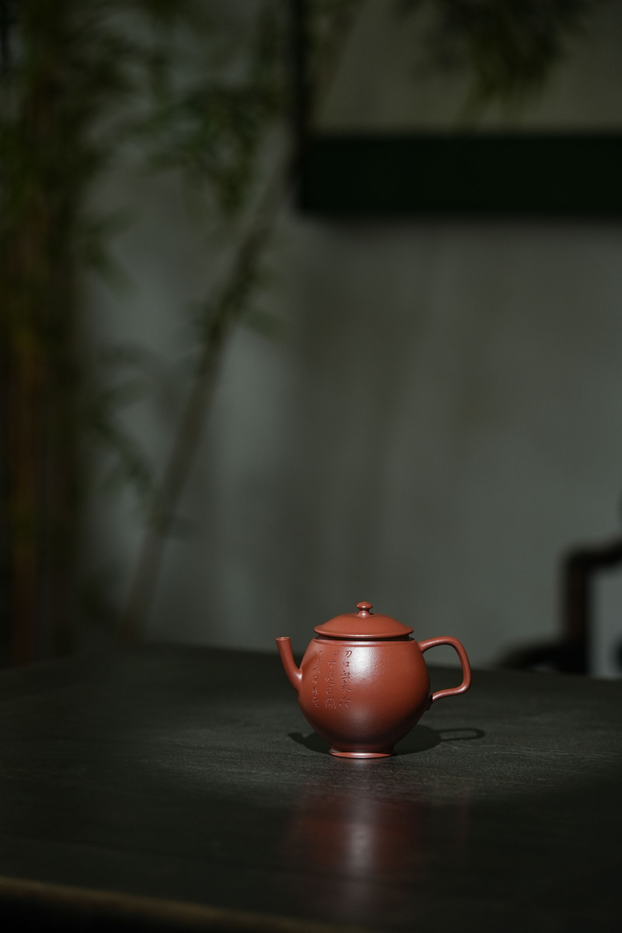 【秋莲】临摹吴志强款莲   朱泥 半手精工  下单请联系