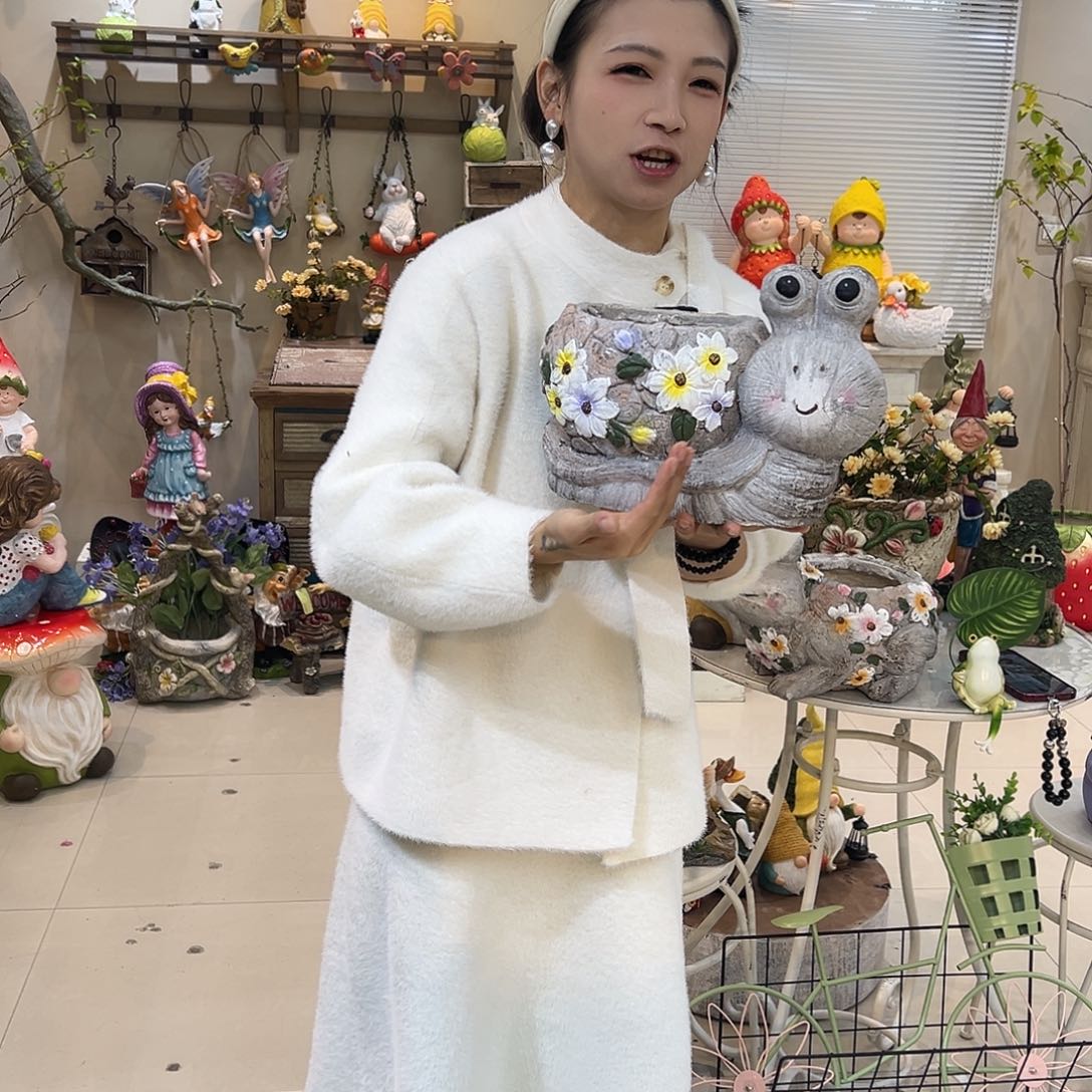 花园摆件微瑕介意勿拍