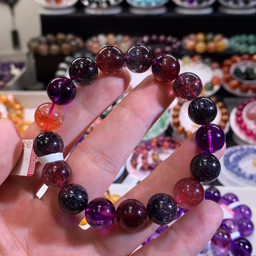 未镶嵌手链水晶11.5+