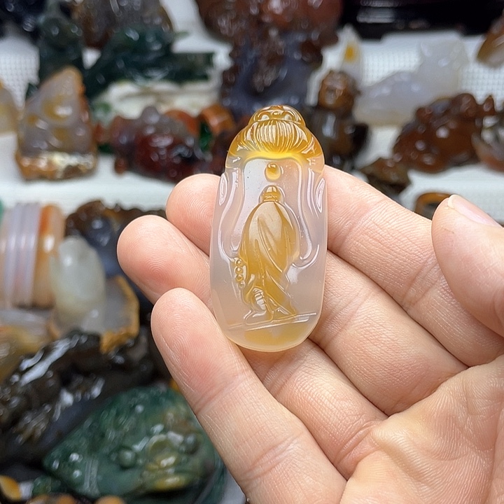 玛瑙/玉髓未镶嵌饰品