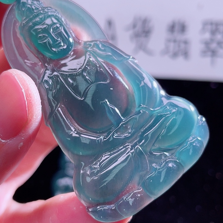 翡翠未镶嵌颈饰9999999999