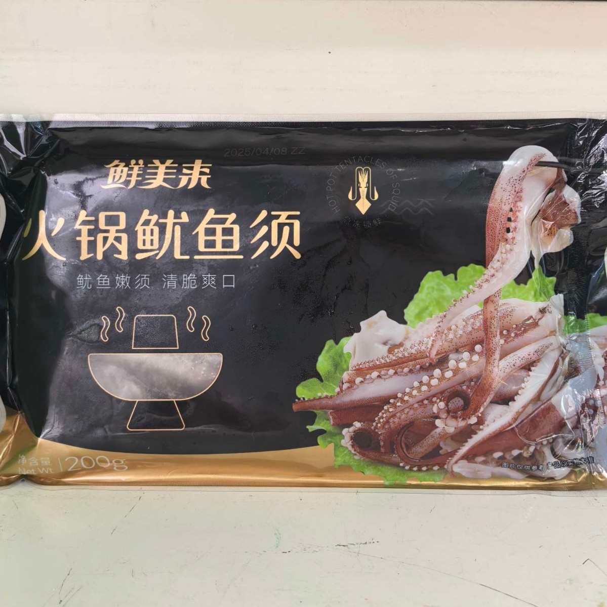 鲜美来火锅鱿鱼须200g