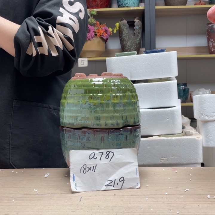 粗陶多肉花盆微瑕787
