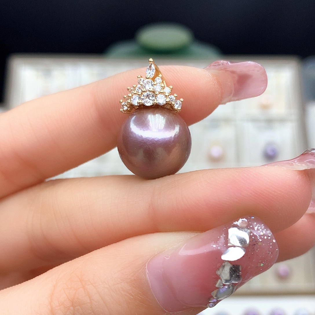 淡水珍珠颈饰合金