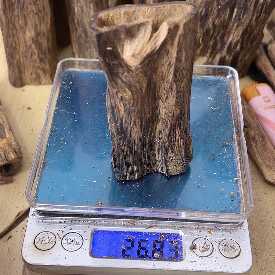 香料绿奇楠虫漏26克乌身