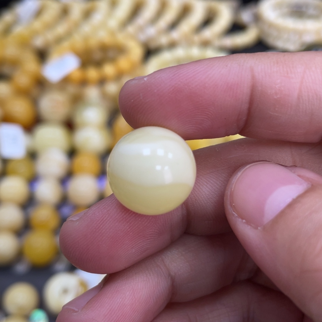 裸石蜜蜡未镶嵌15.2mm