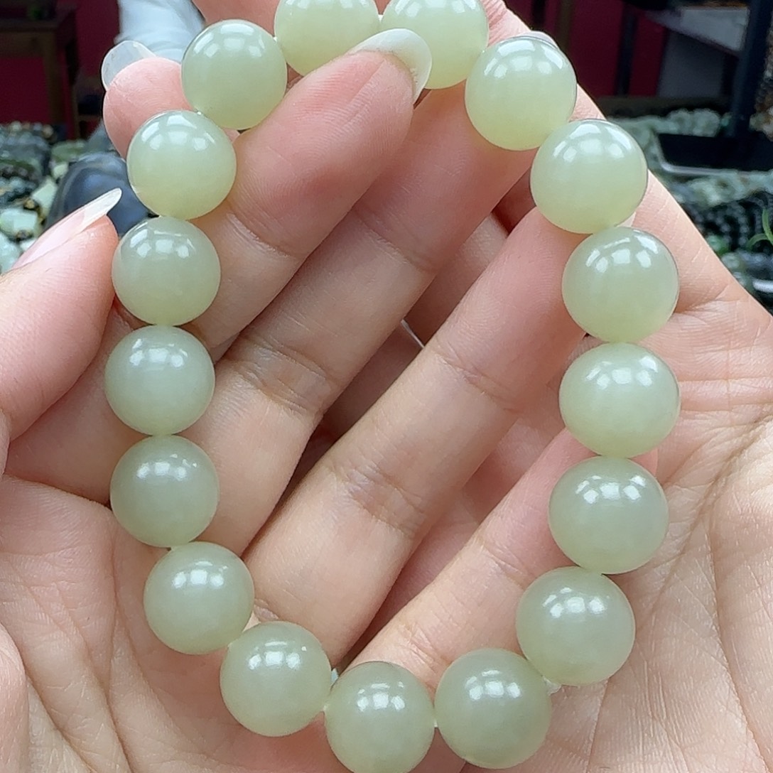 和田玉手链未镶嵌