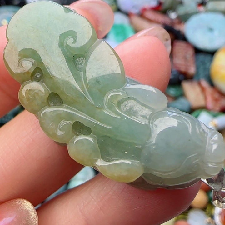 翡翠颈饰未镶嵌天然A货88