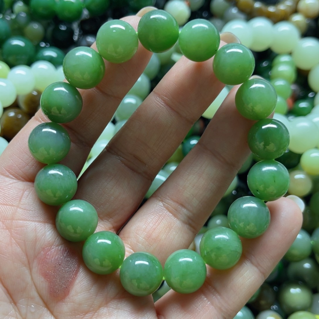 和田玉手链未镶嵌