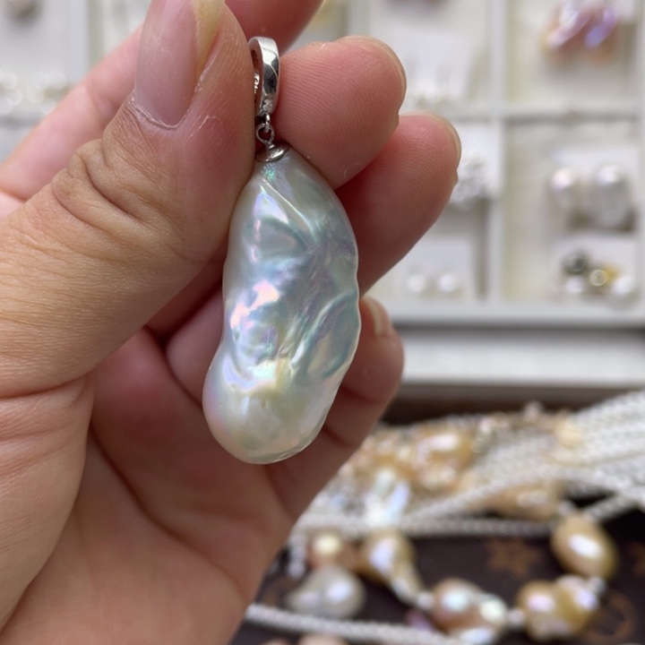 淡水珍珠未镶嵌颈饰