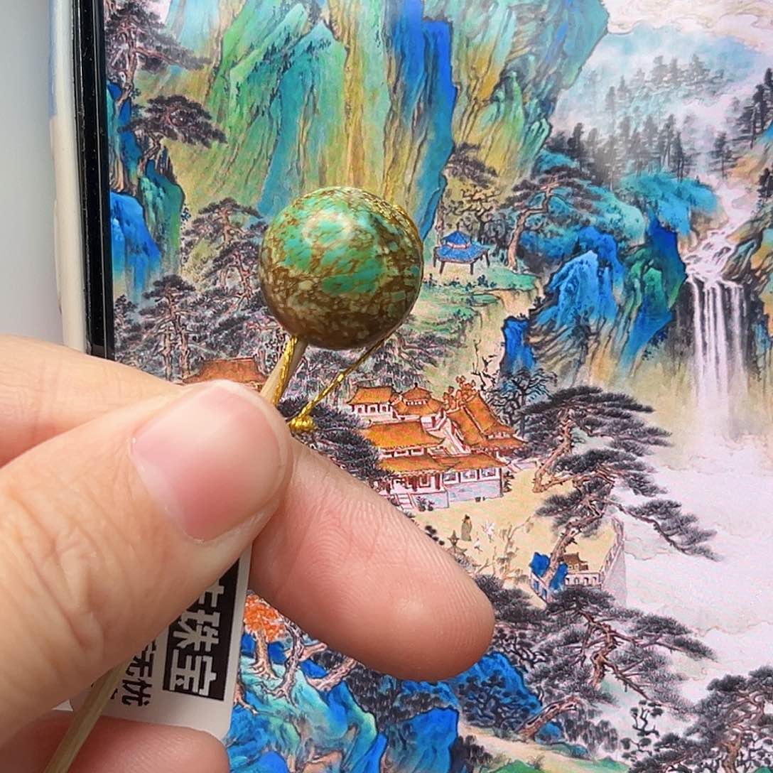 绿松石珠宝奇石未镶嵌