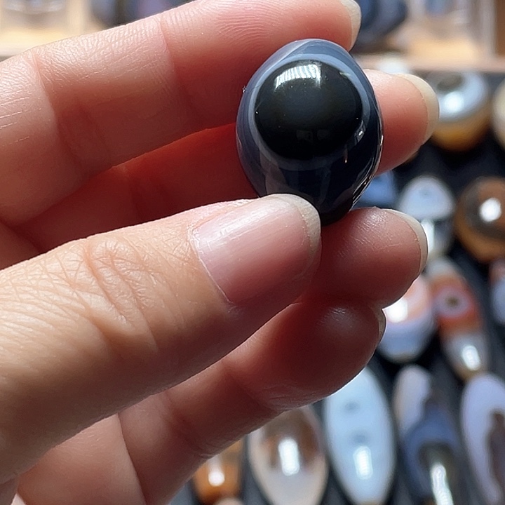 玛瑙/玉髓合金颈饰