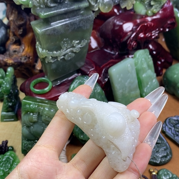 和田玉（白玉）未镶嵌颈饰