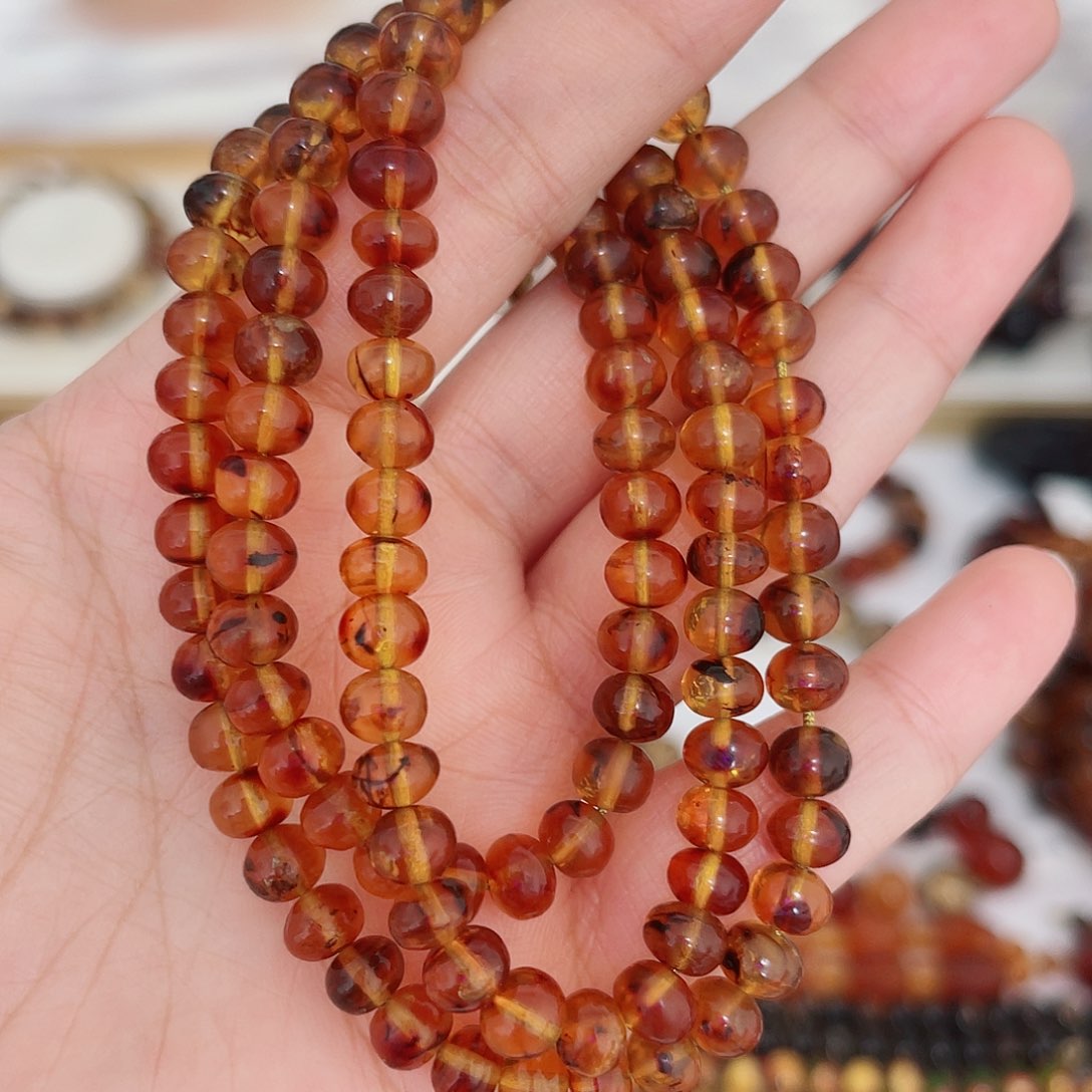 琥珀颈饰未镶嵌琥珀6