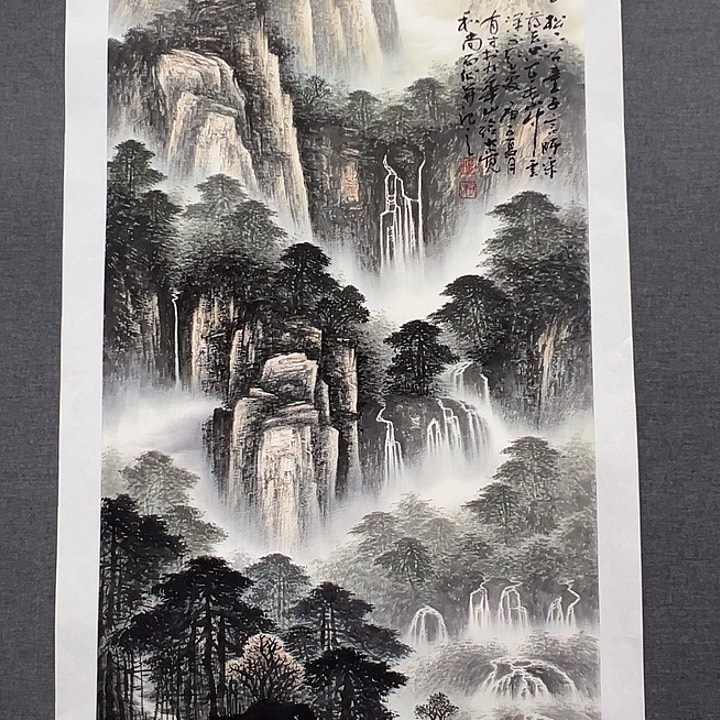 国画书画作品多次