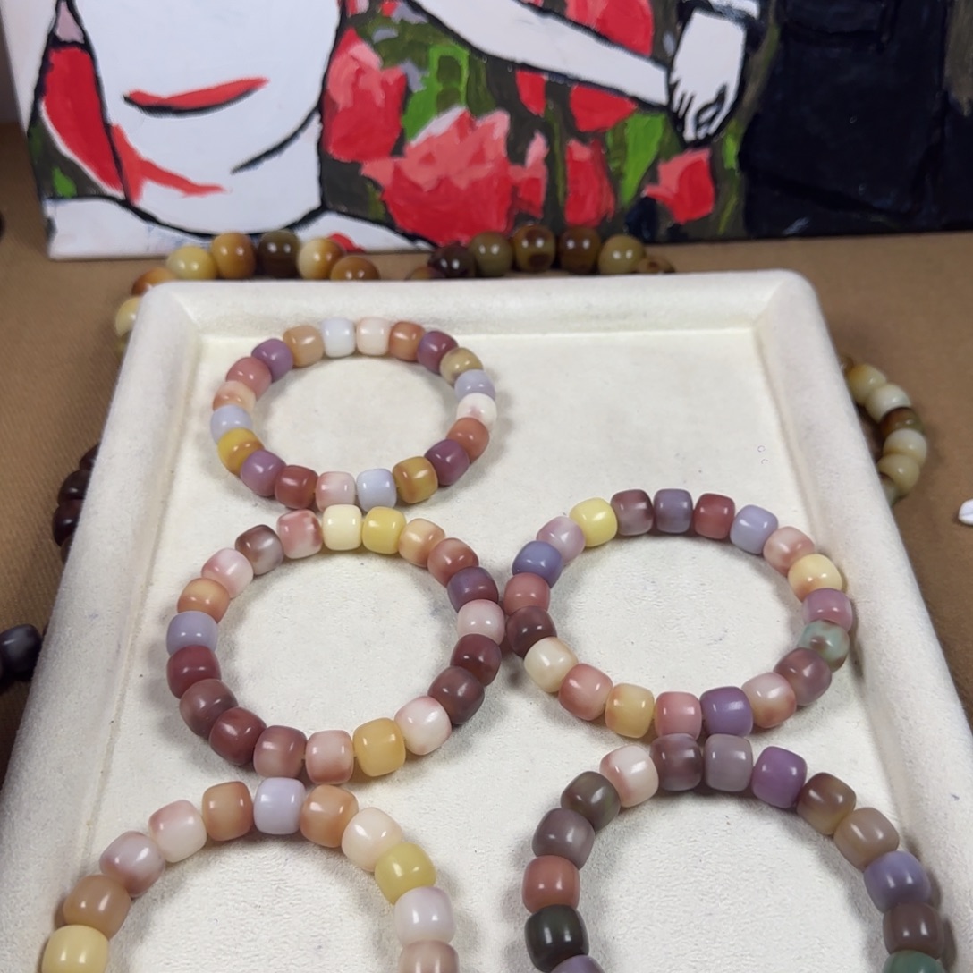 菩提根/象牙果吊坠浪漫星河