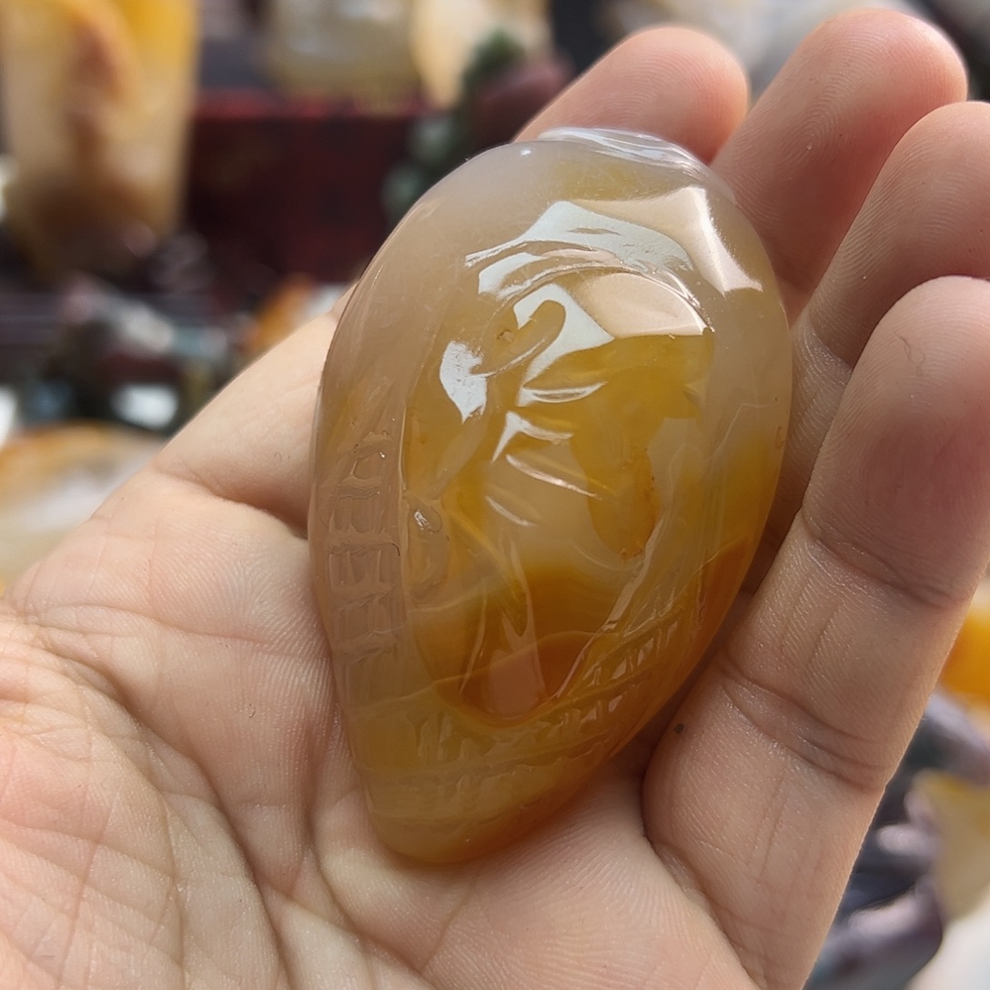 玛瑙/玉髓未镶嵌颈饰