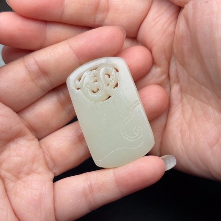 未镶嵌和田玉挂件愿***1