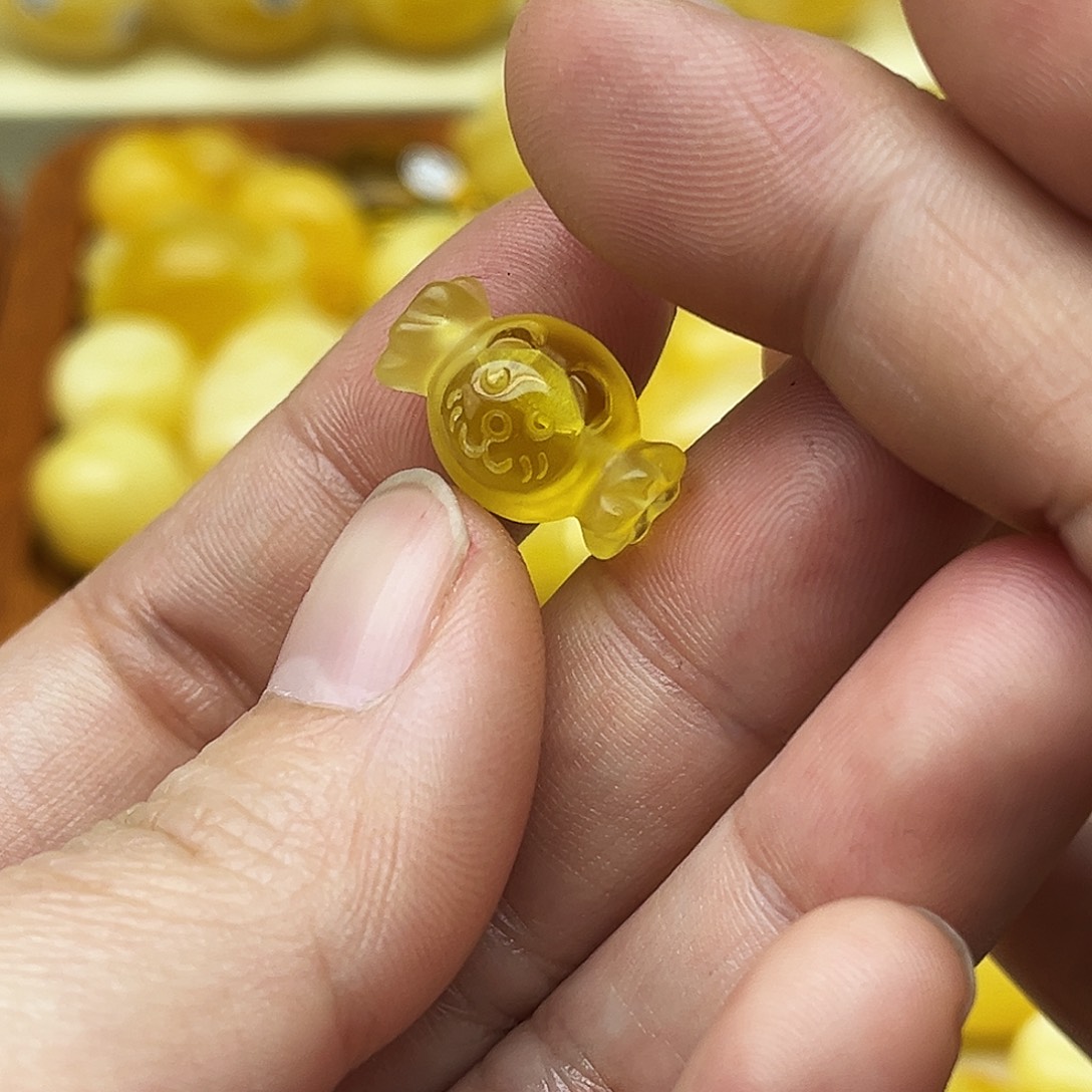 蜜蜡未镶嵌裸石天然