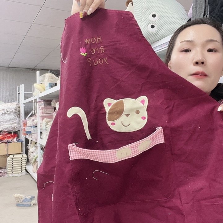 毛绒得敷个面膜一会