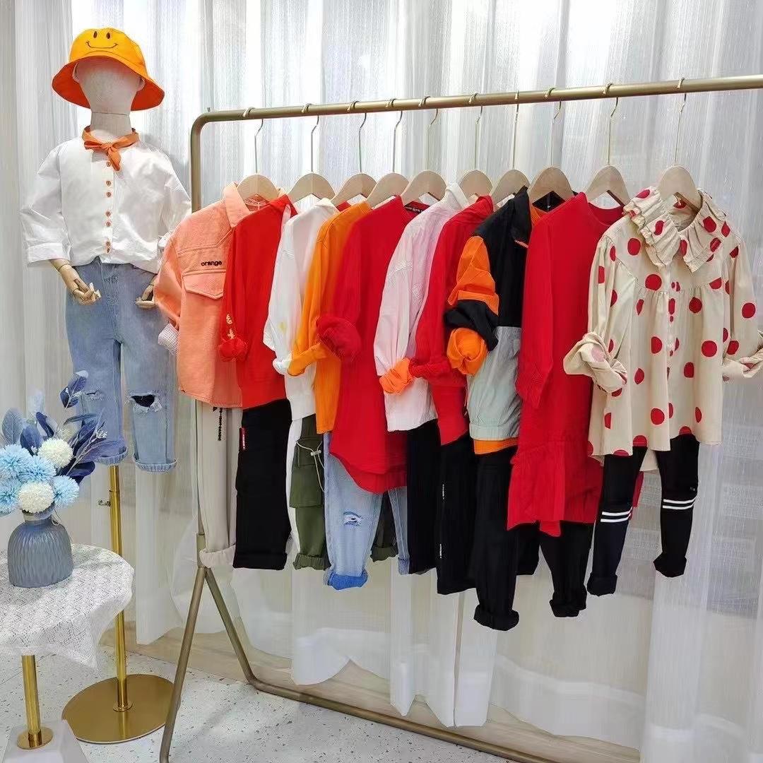 清仓瑕疵库存尾货童装套装儿童外套连衣裙