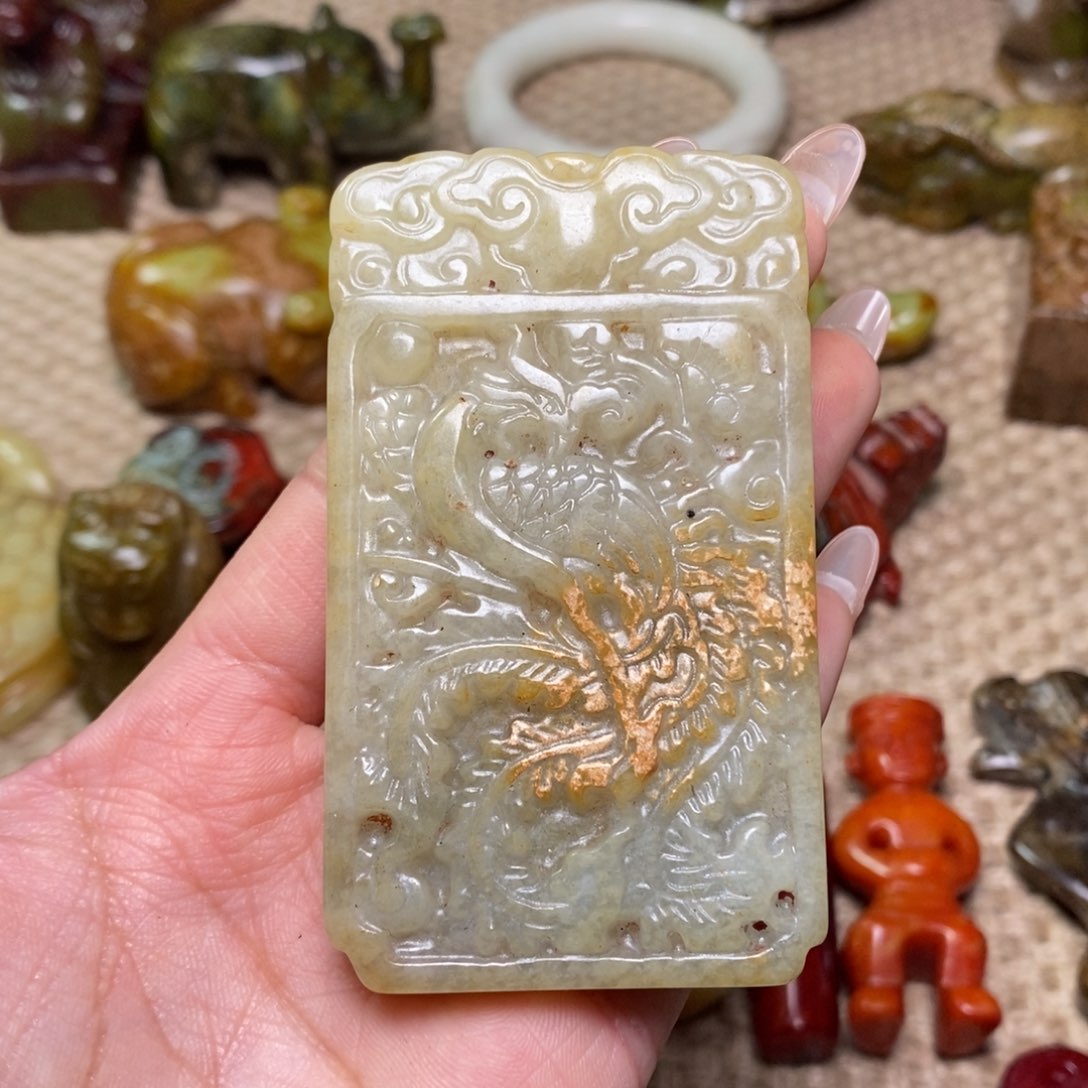 白玉菩提吊坠白玉菩提白玉菩提摆件