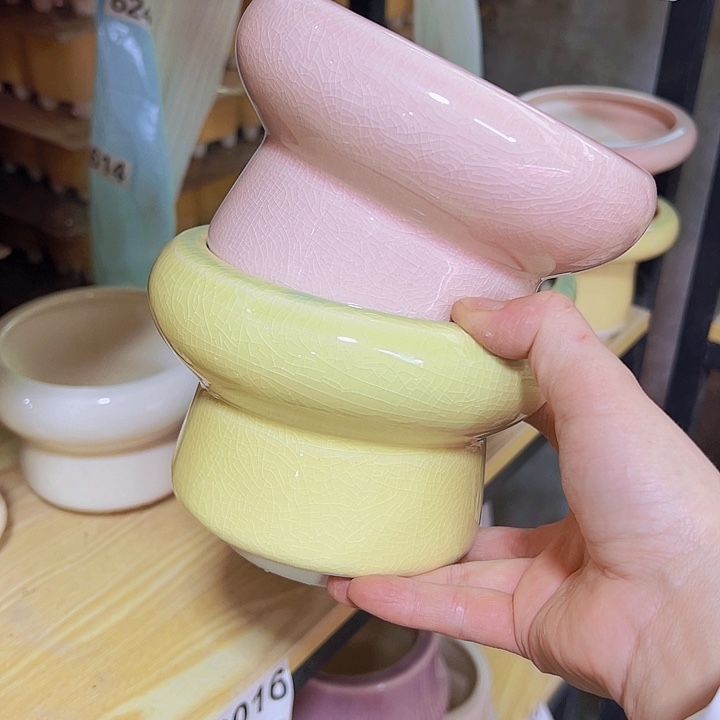 陶瓷花盆当场凑满12包邮