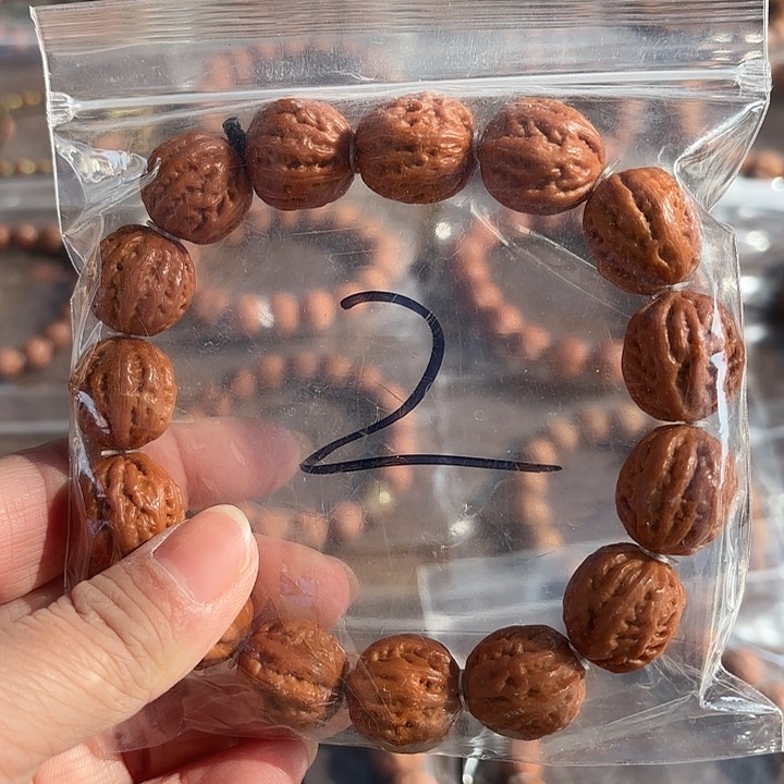 文玩核桃手串野生