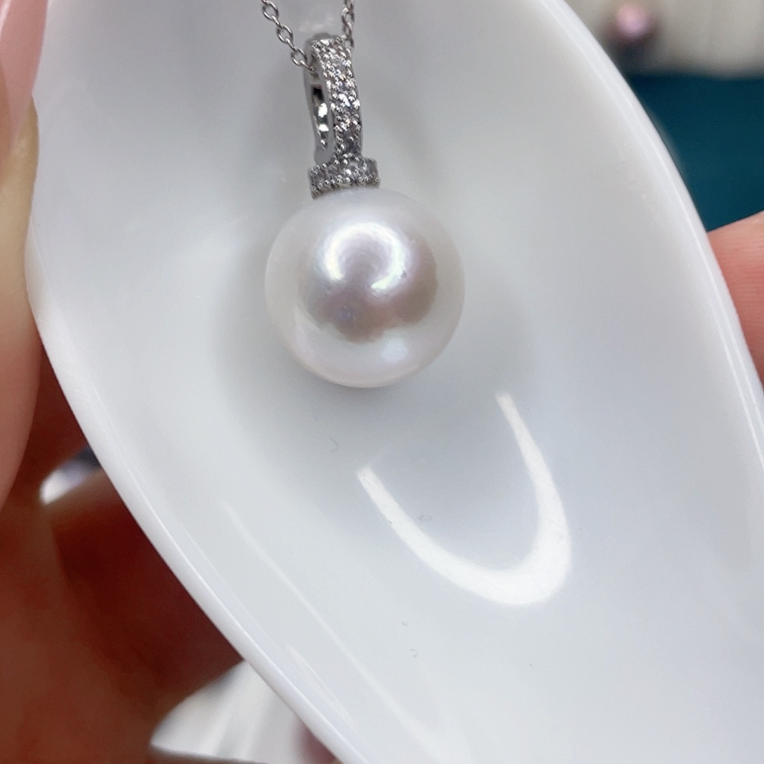 淡水珍珠未镶嵌吊坠(赠链)