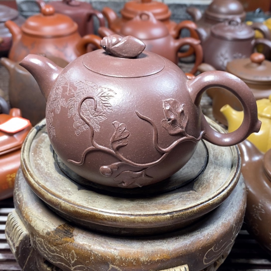 紫砂茶壶原矿手工46