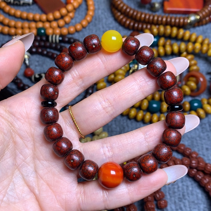 星月菩提吊坠菩提