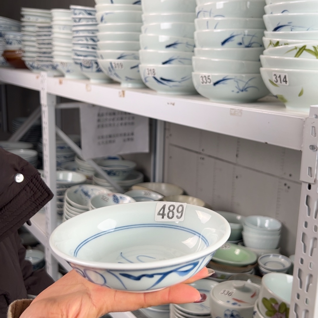 微瑕山茶花6寸正德碗（单只装）