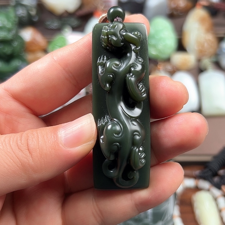 和田玉挂件未镶嵌