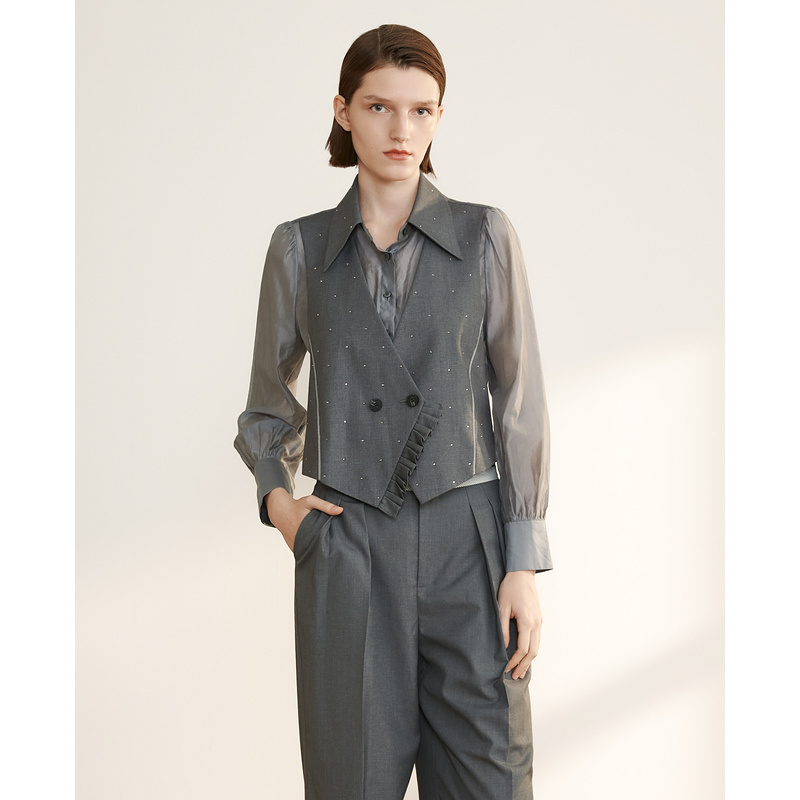 【尚雅】D63长袖衬衣5V1C34130