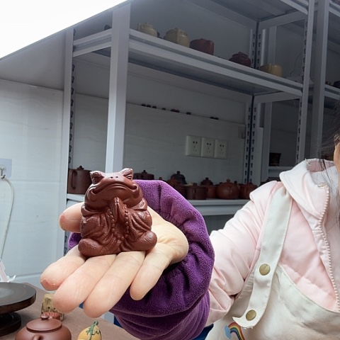 朱泥蟾仙茶宠茶宠