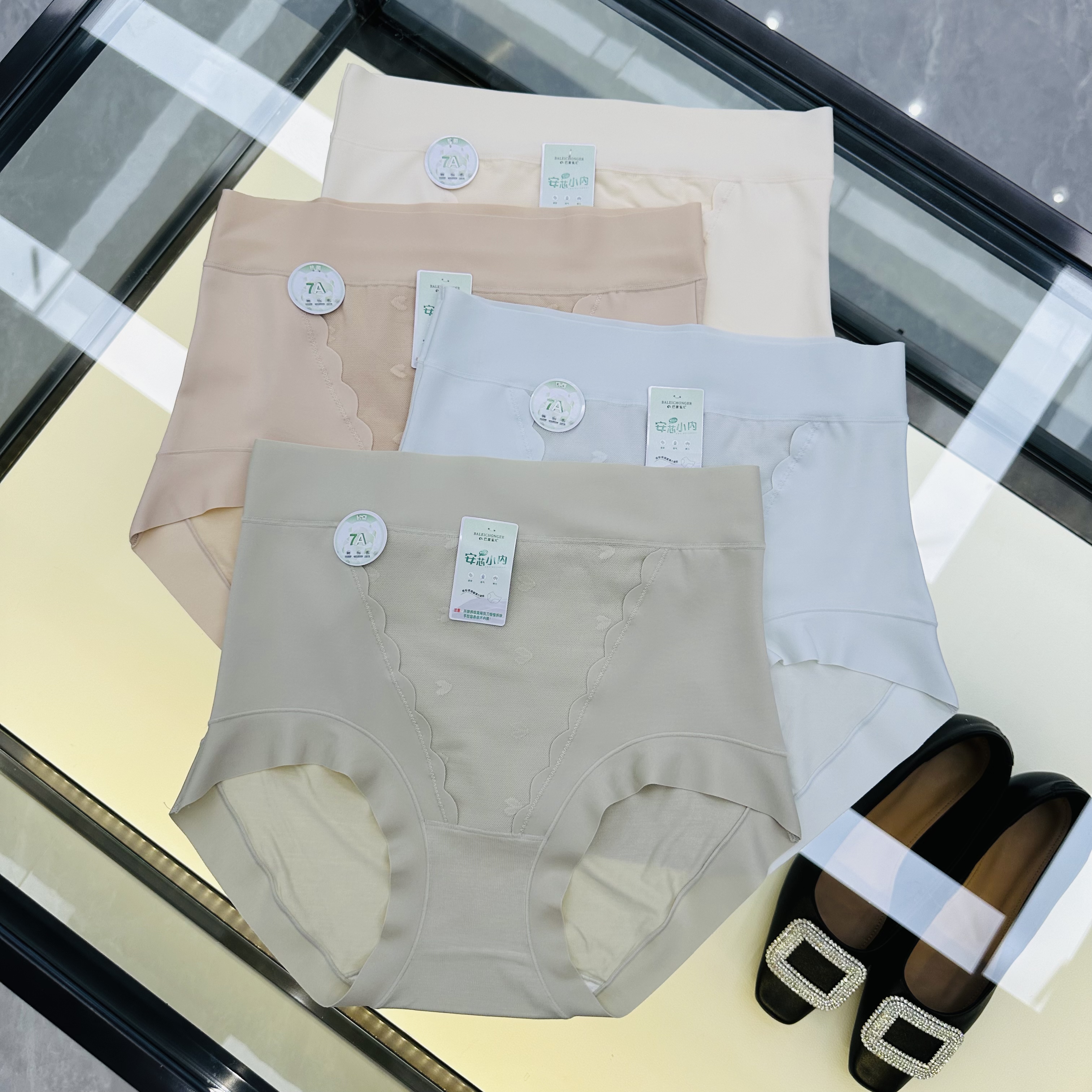 BL6085（85-145）新款女士舒适透气简约内裤高弹三角裤短裤