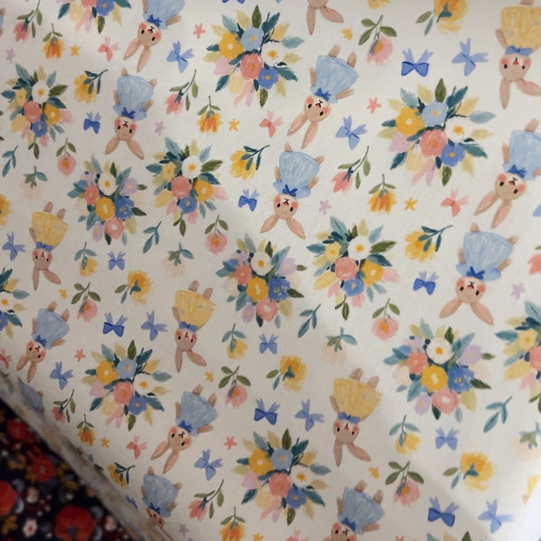 棉福袋一米价纯棉平布1.1米宽果子