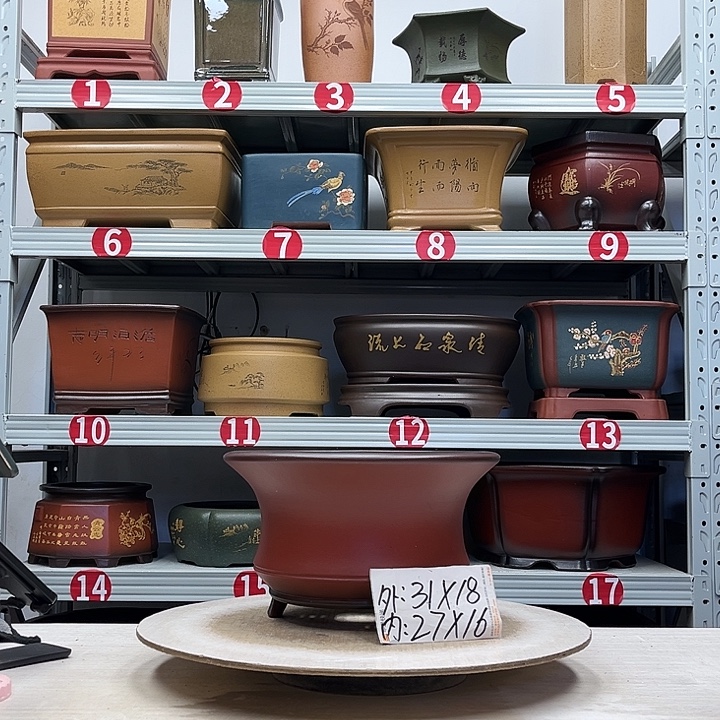 花盆紫砂紫砂花盆