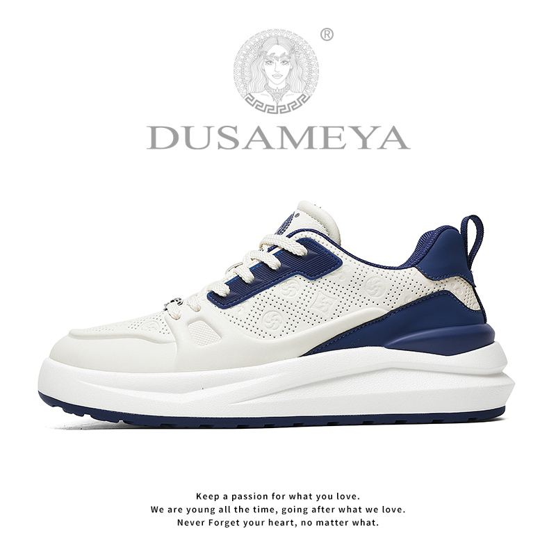 DUSAMEYA/杜莎米娅春夏新款高端奢品百搭时尚男鞋休闲运动鞋6727