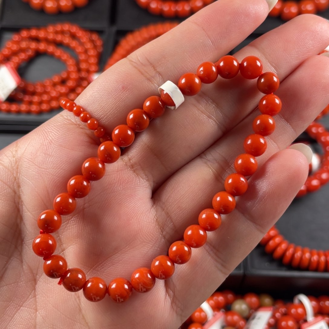 糖***1手链未镶嵌南红玛瑙妞6