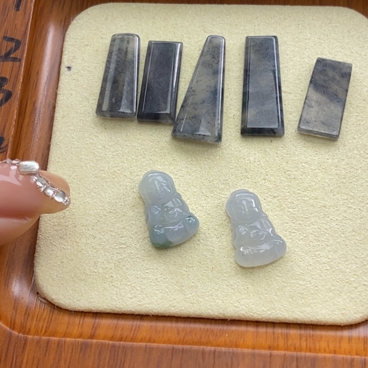 翡翠颈饰未镶嵌98一个可挑